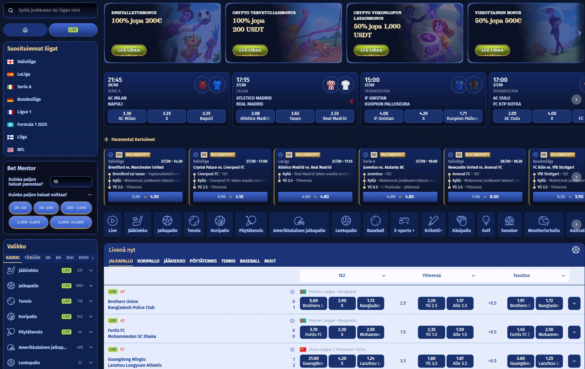 Casombie Vedonlyönti